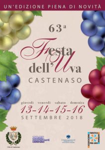 Programma della Festa dell'Uva