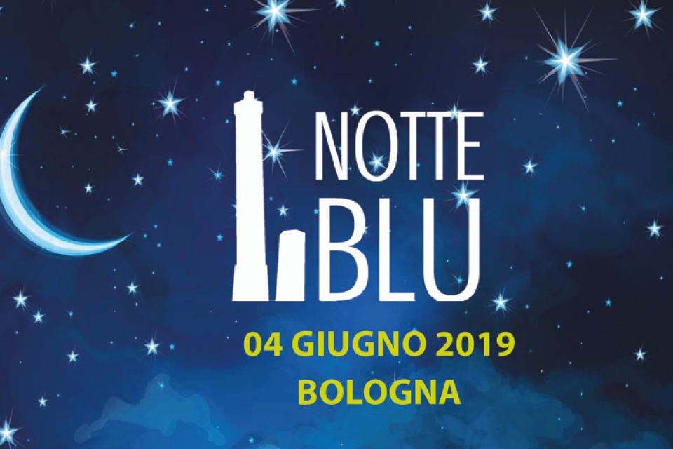 Notte blu- Bologna città delle acque