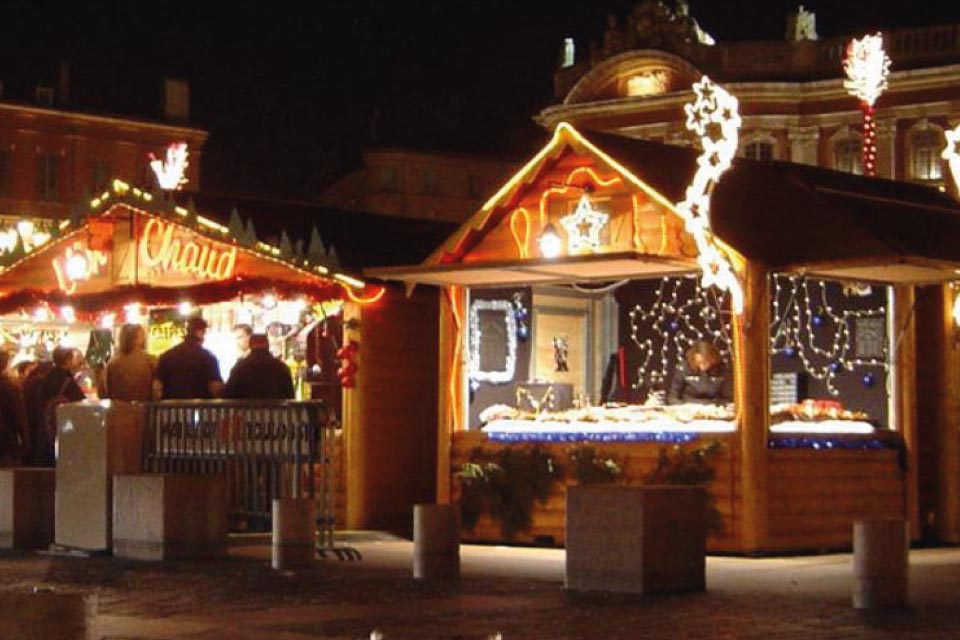 Villaggio di Natale francese