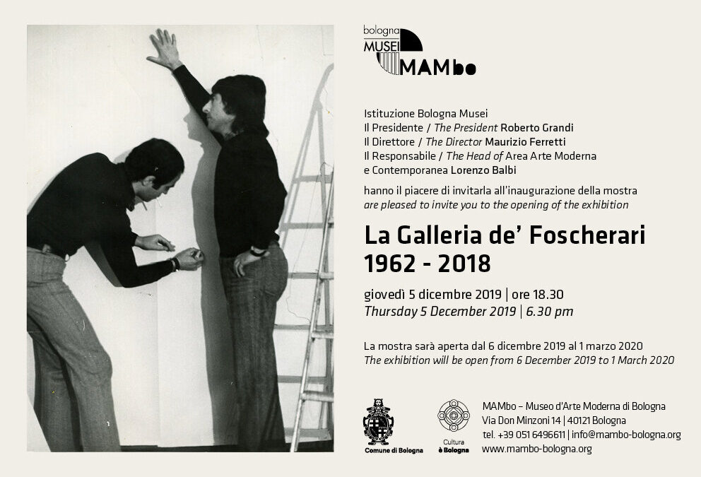 Galleria de’ Foscherari 1962 – 2018
