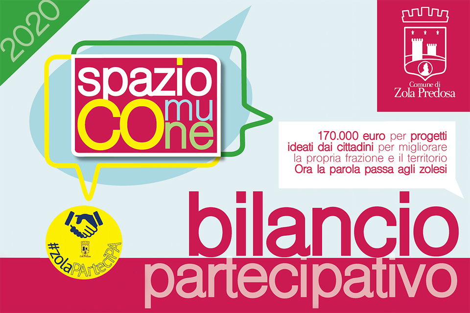 Zola Predosa, ecco i 6 progetti vincitori del primo Bilancio partecipativo