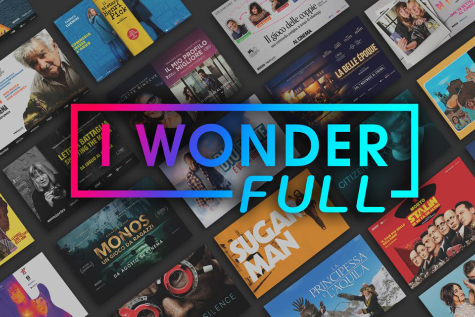 IWONDERFULL, tre proiezioni