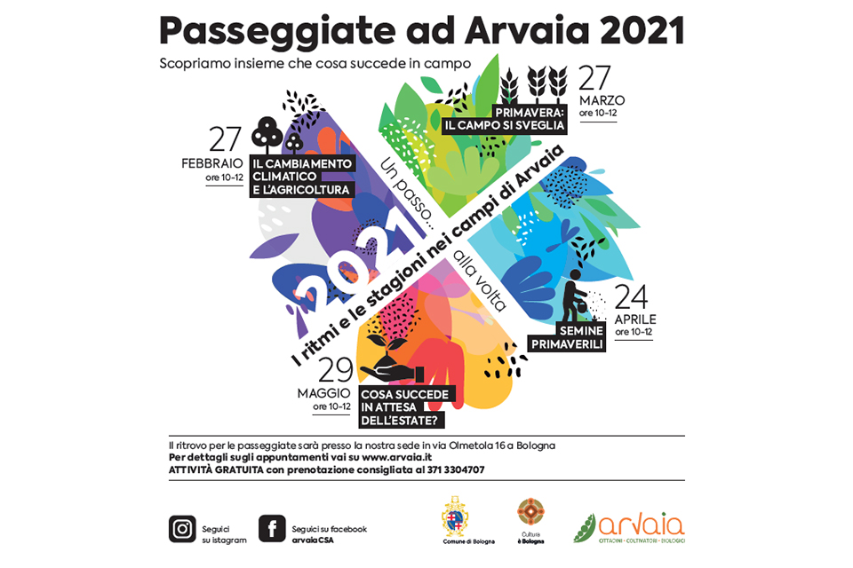 Passeggiate di stagione ad Arvaia
