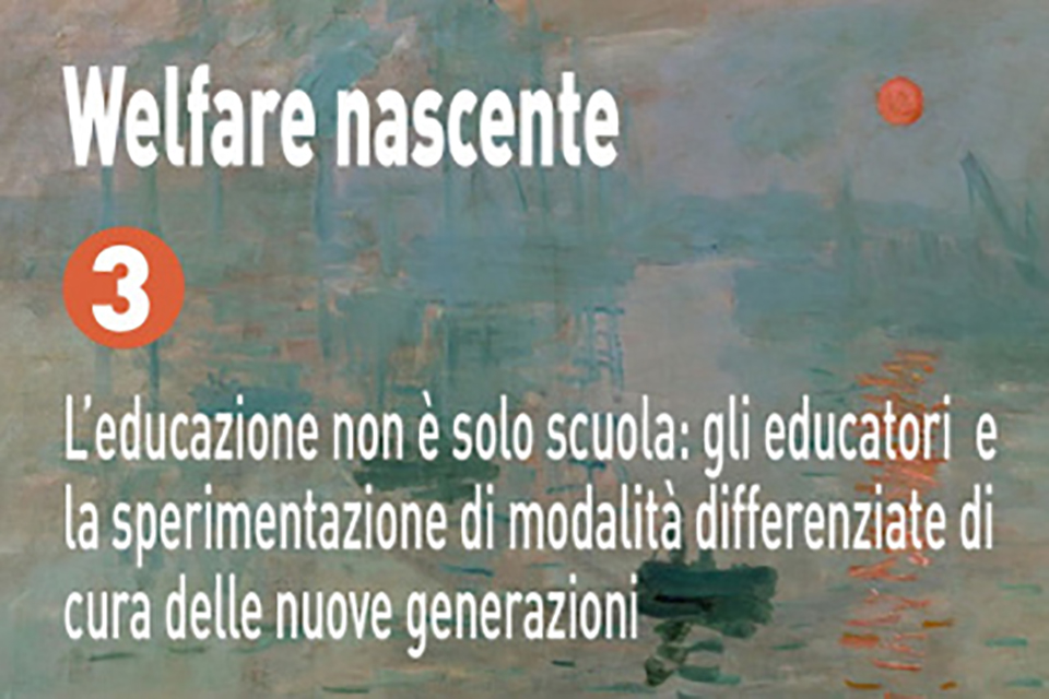 L’educazione non è solo scuola: evento online