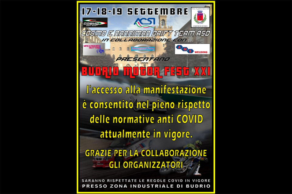 Festival dello street füd – Budrio Motor Fest XXI