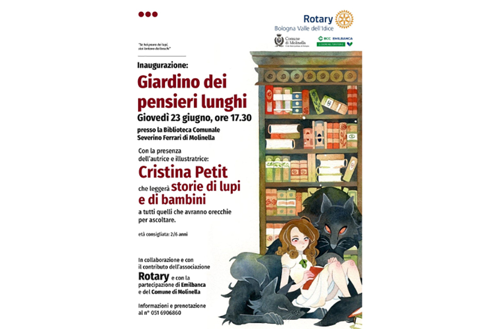 Inaugurazione del Giardino dei pensieri lunghi