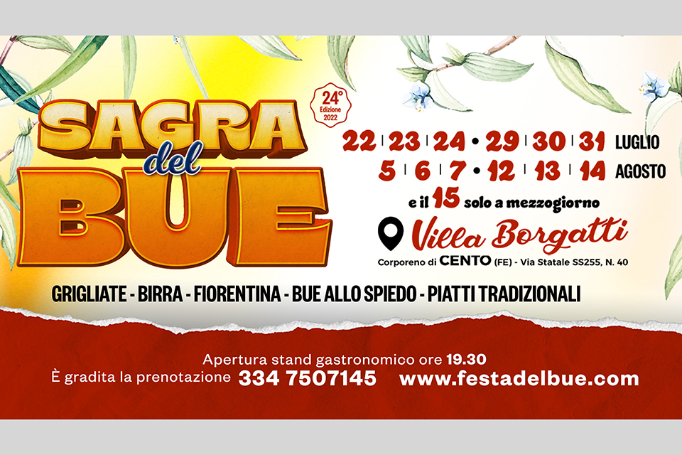 Sagra del Bue a Villa Borgatti