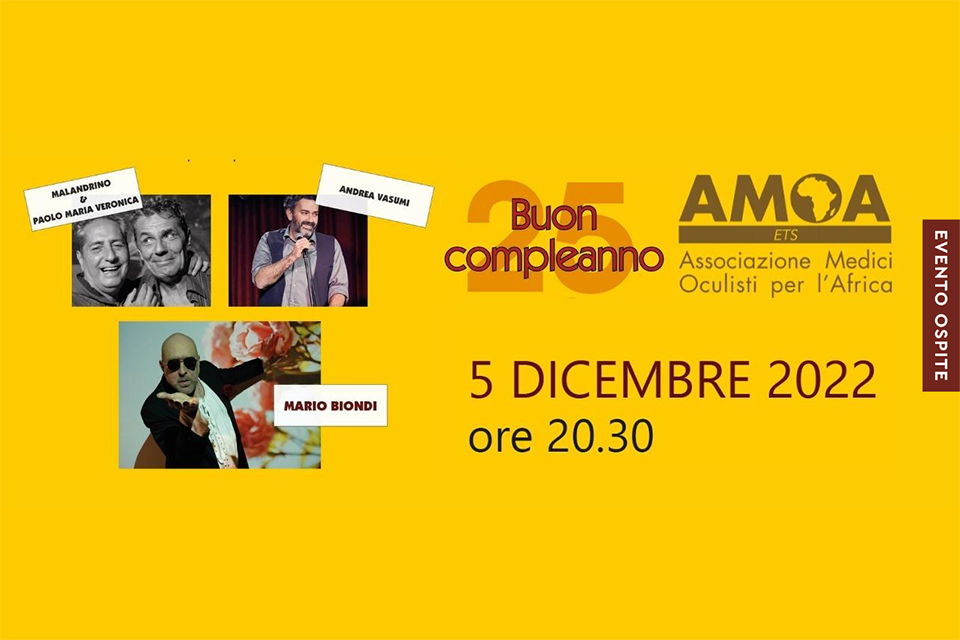 Buon compleanno AMOA