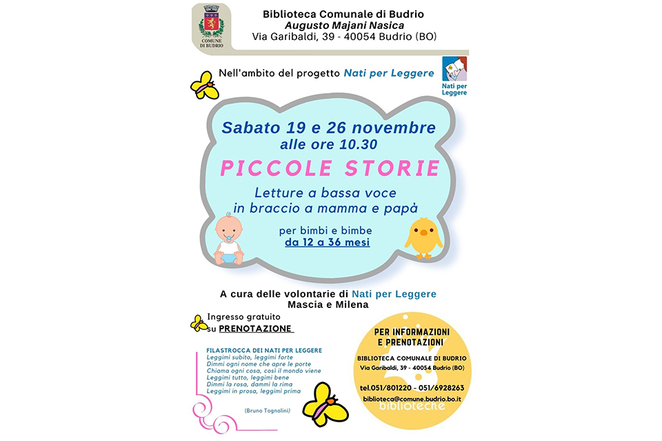 Piccole storie. Letture per bambini