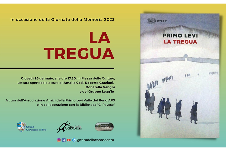 Riassunto La Tregua Di Primo Levi La tregua, Primo Levi: lettura spettacolo - Top Quadrifoglio Bologna