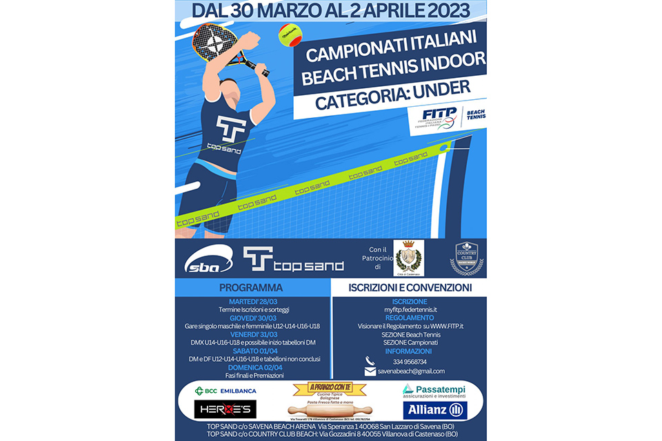 Campionati Italiani di Beach Tennis FITP Indoor 2023