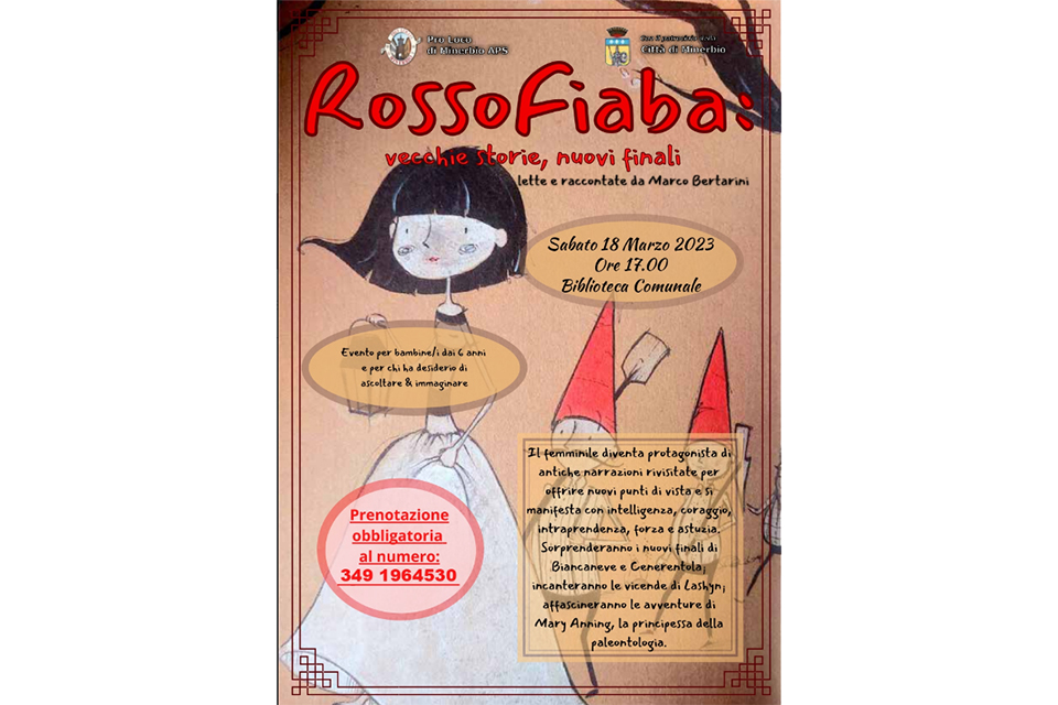 Rosso Fiaba, evento per bambini