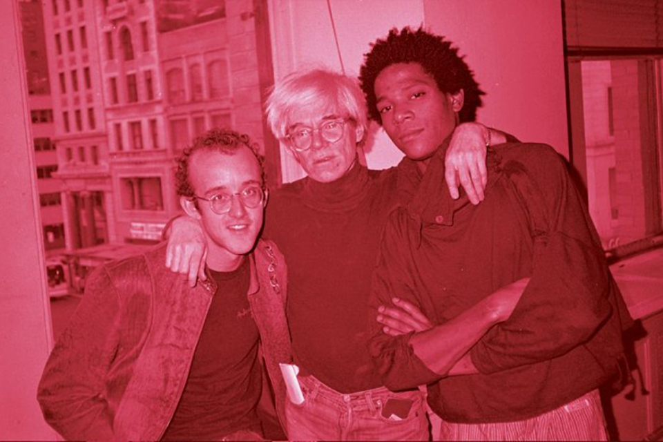Warhol, Haring e Basquiat