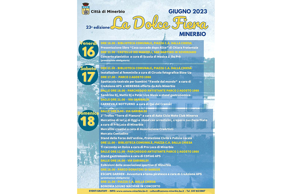 La Dolce Fiera, 23esima edizione