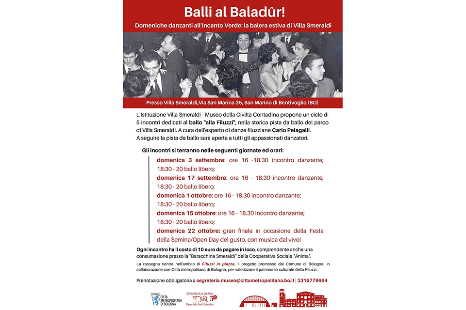 Balli al Baladûr! a Villa Smeraldi