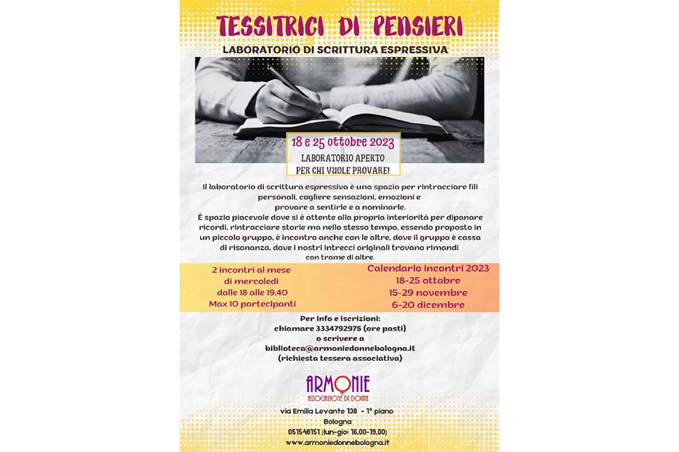 Tessitrici di pensieri