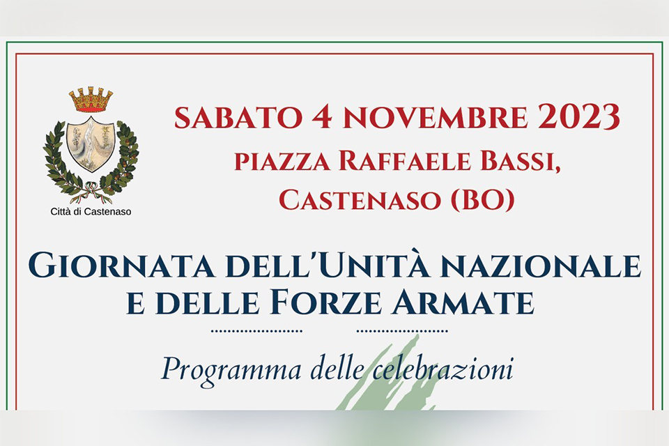 Giornata dell’Unità nazionale e delle Forze Armate
