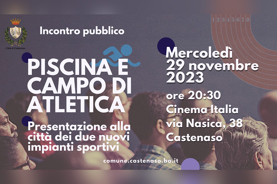 Piscina e campo di atletica a Castenaso