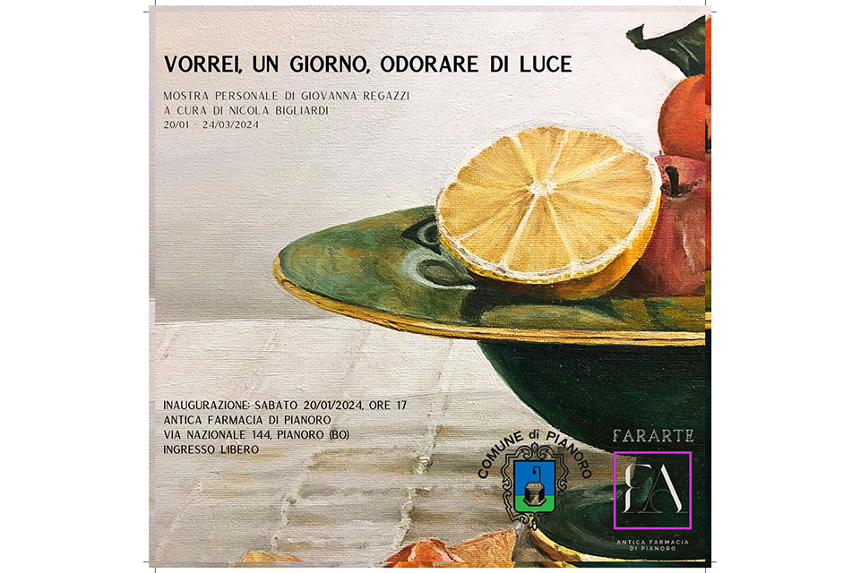 Vorrei, un giorno, odorare di luce: rassegna Fararte